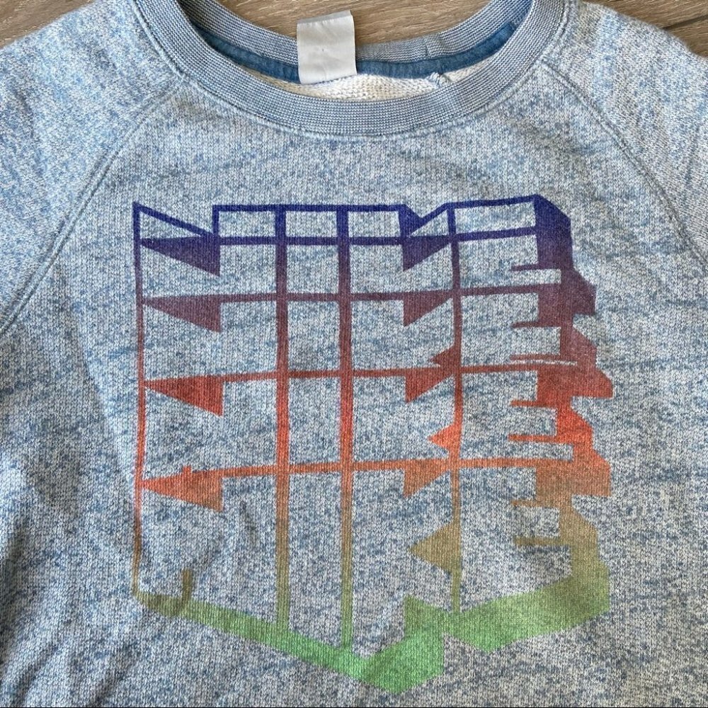 Nike Early 2000s Short Sleeve Sweatshirt Top - Picture 6 of 13